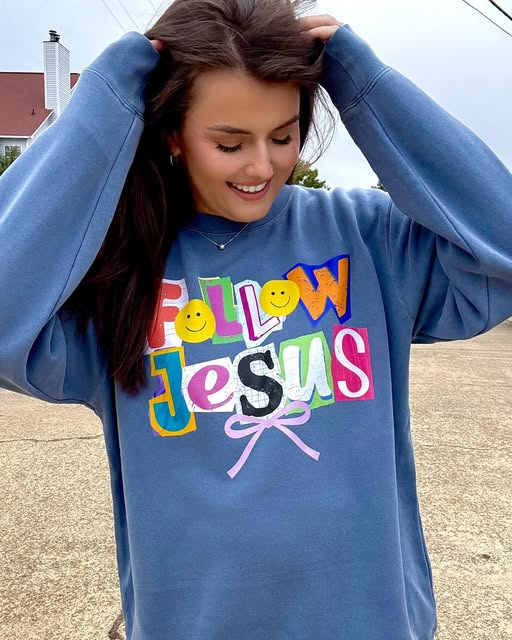 FOLLOW JESUS CREWNECK