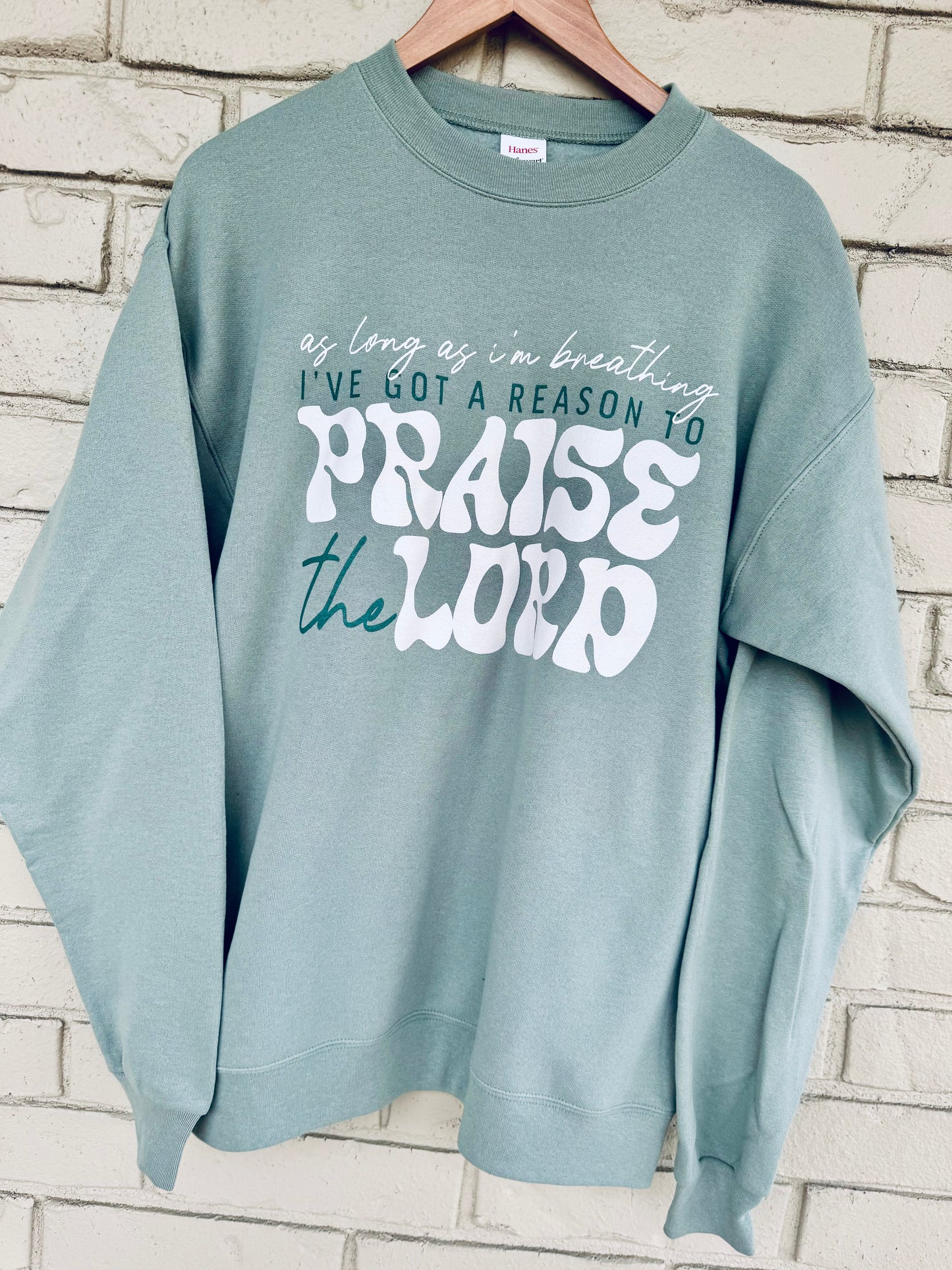 Praise The Lord crewneck