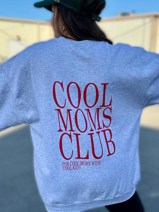 Cool Moms Club graphic crewneck