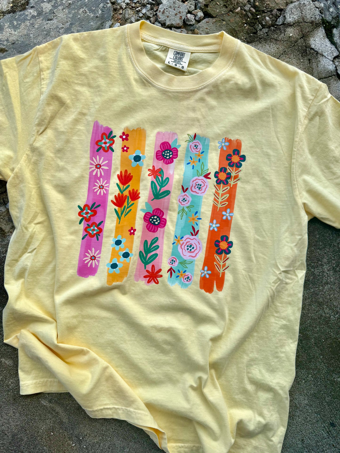 Floral Doodles  graphic tee