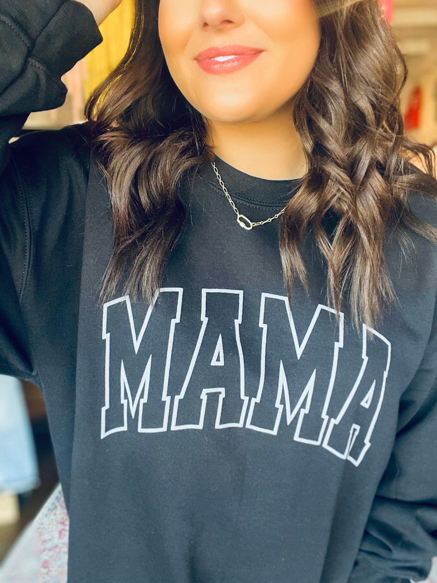Mama Puff Monochrome Sweatshirt