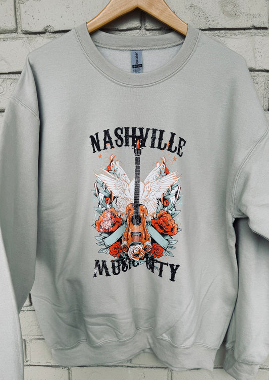 Nashville Music City crewneck