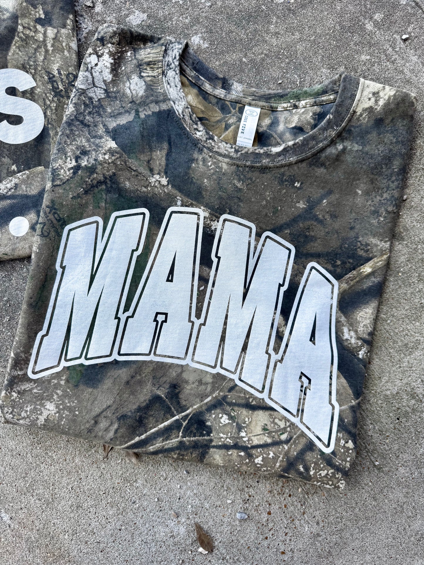 MAMA REAL CAMO TEE