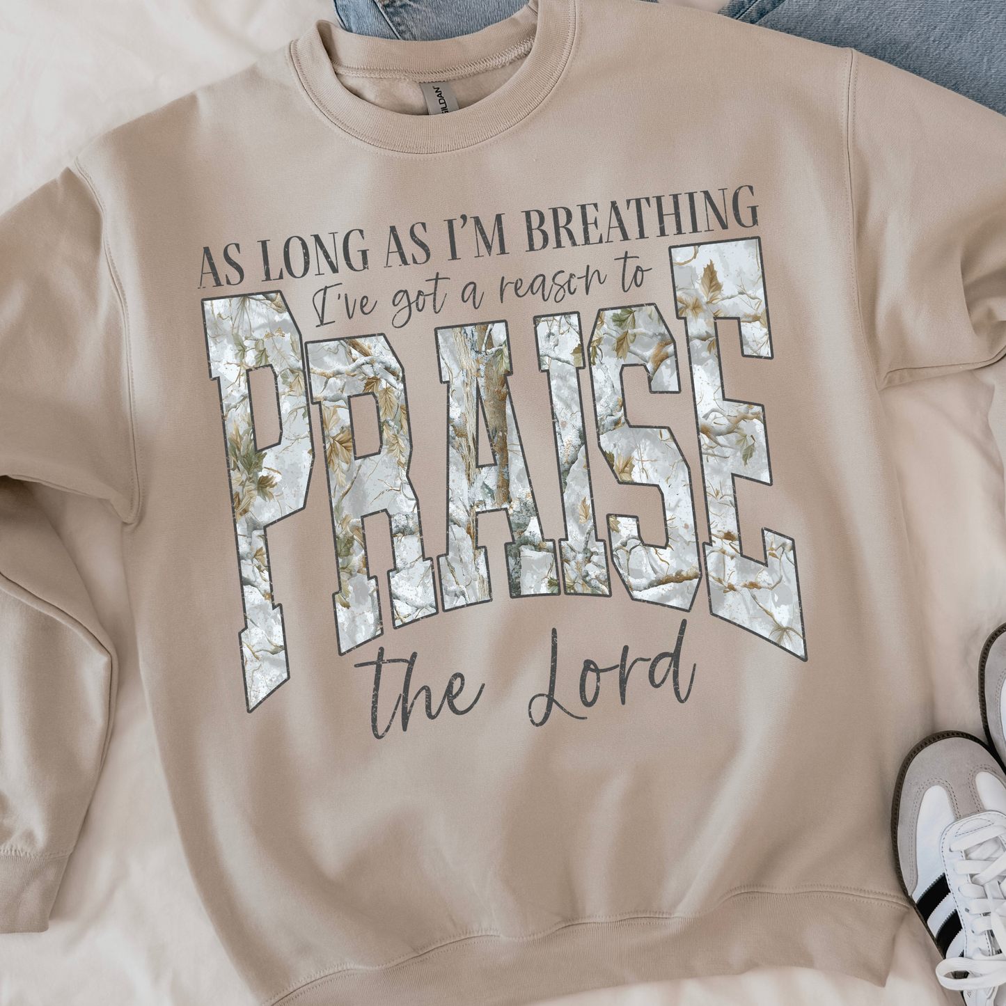 I'VE GOT A REASON TO PRAISE CREWNECK