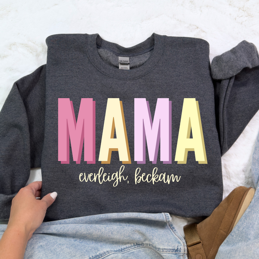 PERSONALIZED NAME CREWNECK