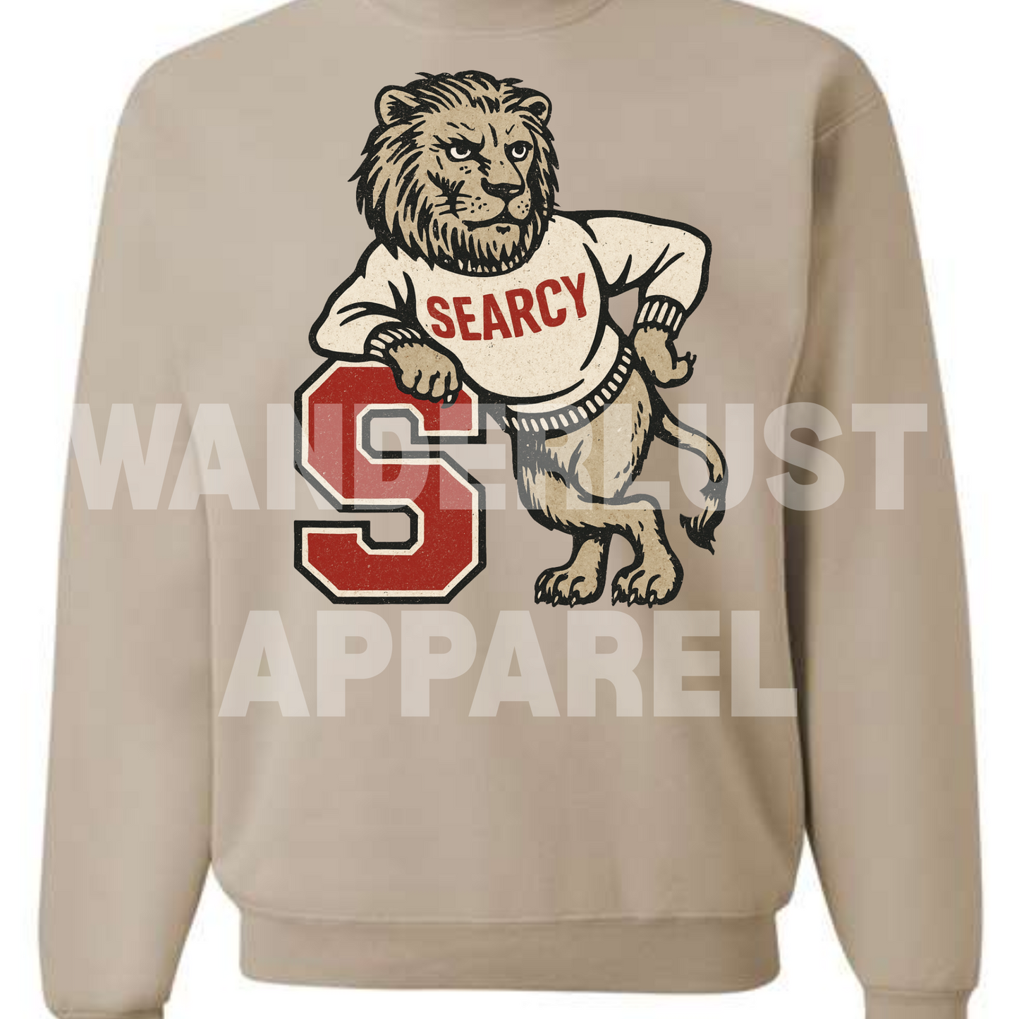 THROWBACK LIONS VINTAGE CREWNECK