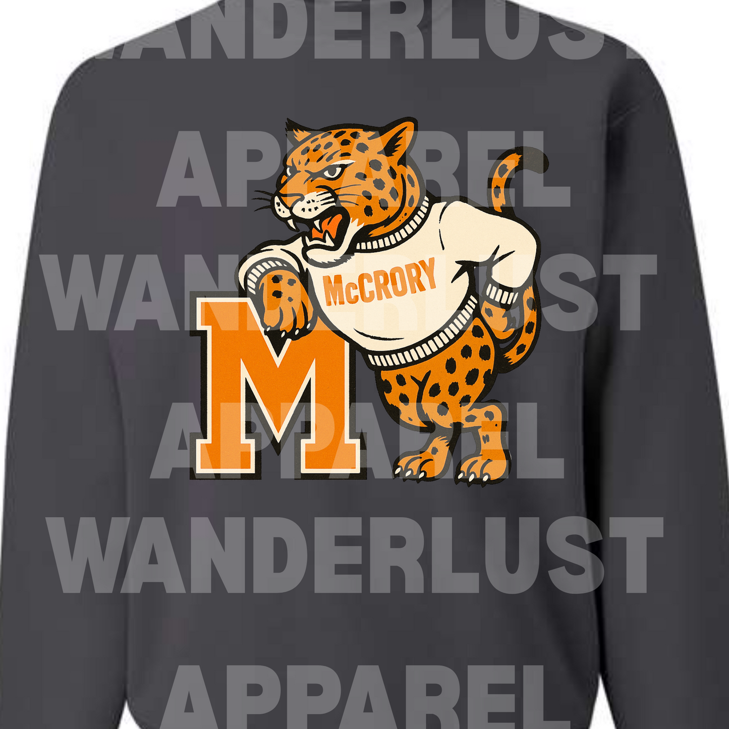 THROWBACK MCCRORY JAGUARS VINTAGE CREWNECK