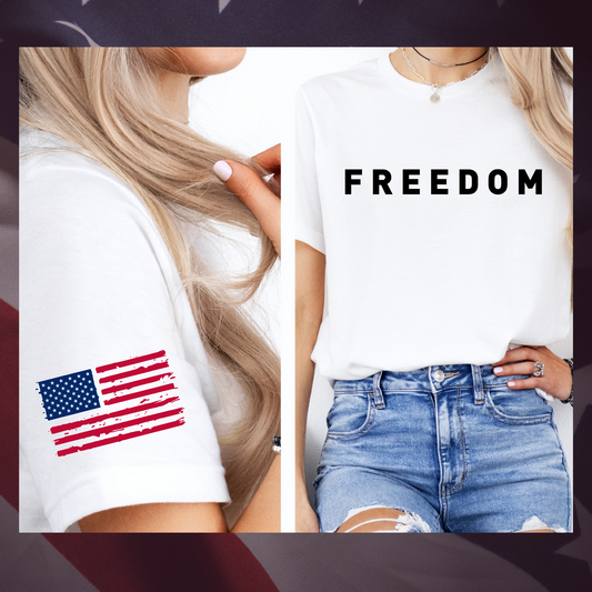 FREEDOM GRAPHIC TEE