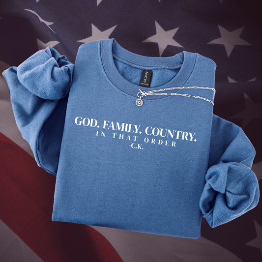 GOD FAMILY COUNTRY | COLORS