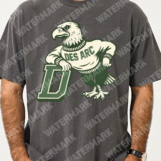 THROWBACK DES ARC EAGLES VINTAGE TEE