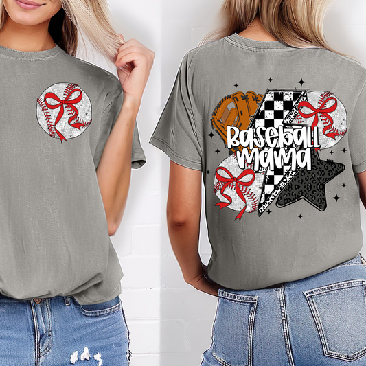 Baseball Mama Graphic Tee