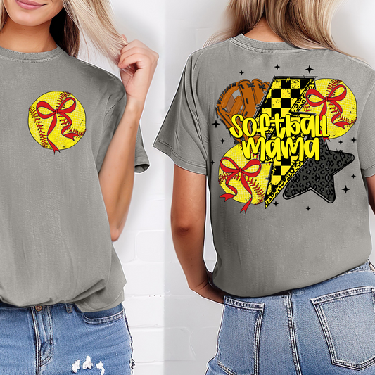 Softball Mama Graphic Tee