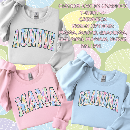CUSTOM EASTER GRAPHIC