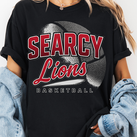 SEARCY LIONS BASKETBALL GRAPHIC TEE