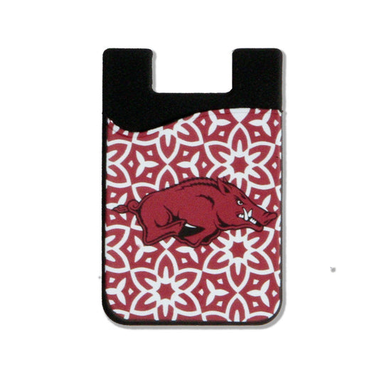 Red Cell Phone Wallet - Arkansas